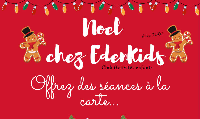 Offre découverte Noël EdenKids