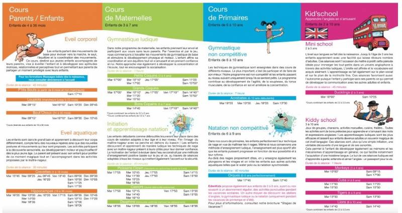 Horaires EdenKids Bouc-Bel-Air