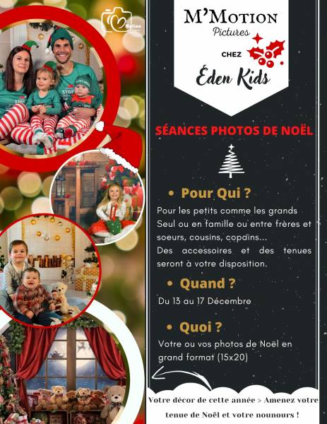 Stand photo Noël EdenKids