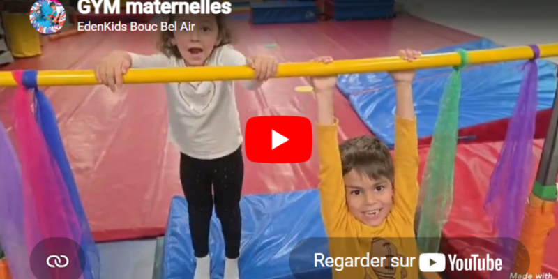 Vidéo GYM à EdenKids près de marseille