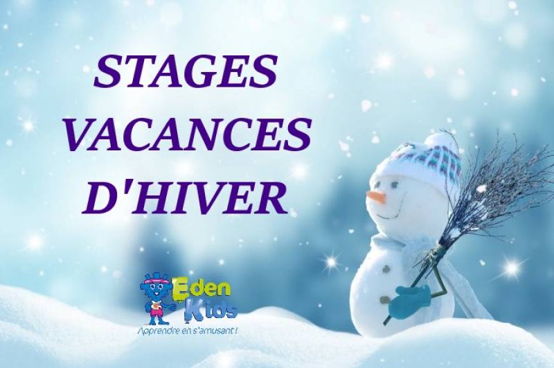 STAGES vacances d'hiver EdenKids Bouc-Bel-Air