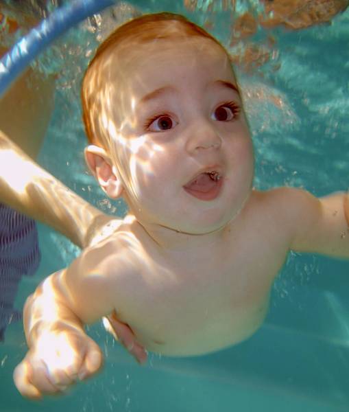 Bébés nageurs à côté d'Aix en Provence